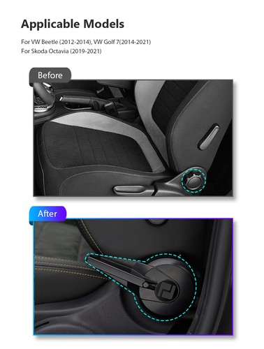 Car front seat recline knob - car,