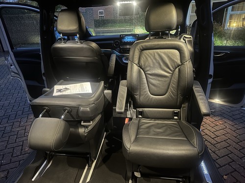 Mercedes class leather - mercedes, v