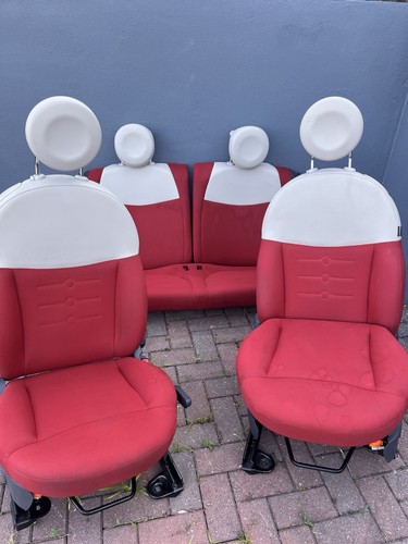 Red white cream - red, fiat