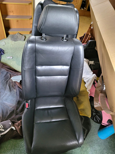 Mk8 civic front leather seats - front,